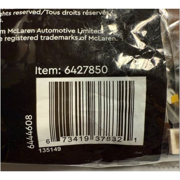 LEGO Speed Champions McLaren Solus GT Race Car Toy 30657 Polybag - Picture 4 of 4